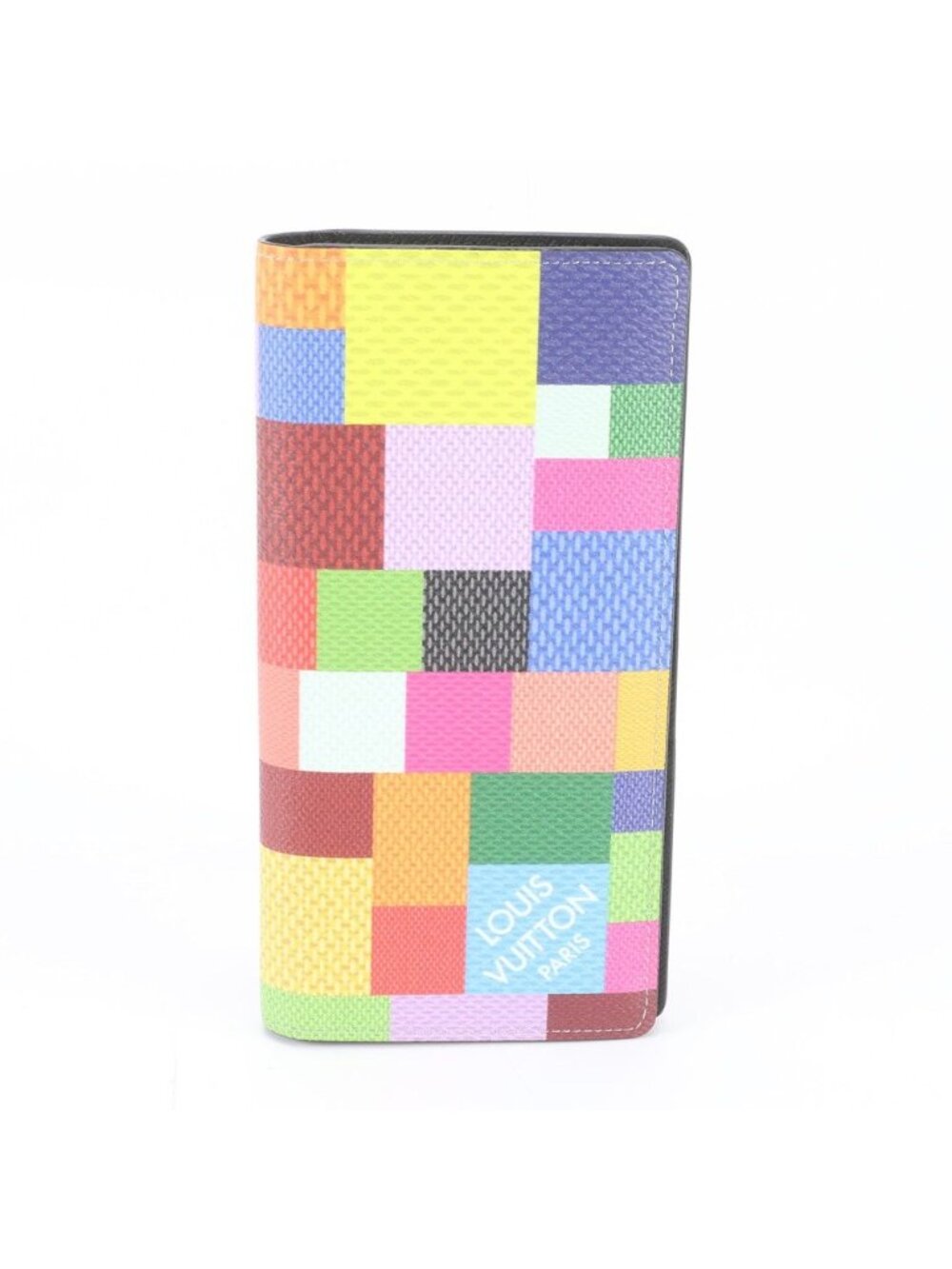 Louis Vuitton Damier Graphite 3D Portefeuille Brazza NM Leather Wallet